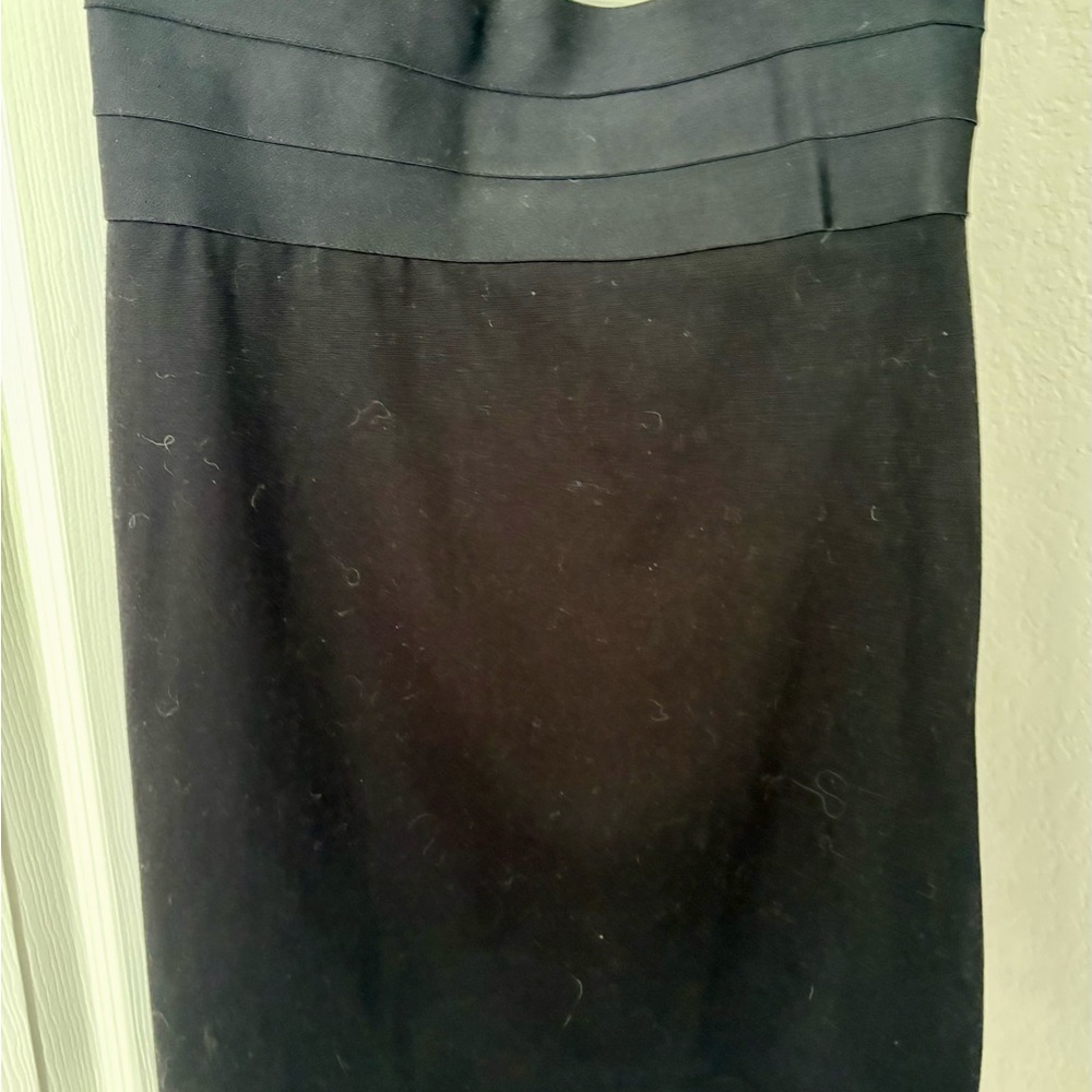 Stretchy  Black Skirt